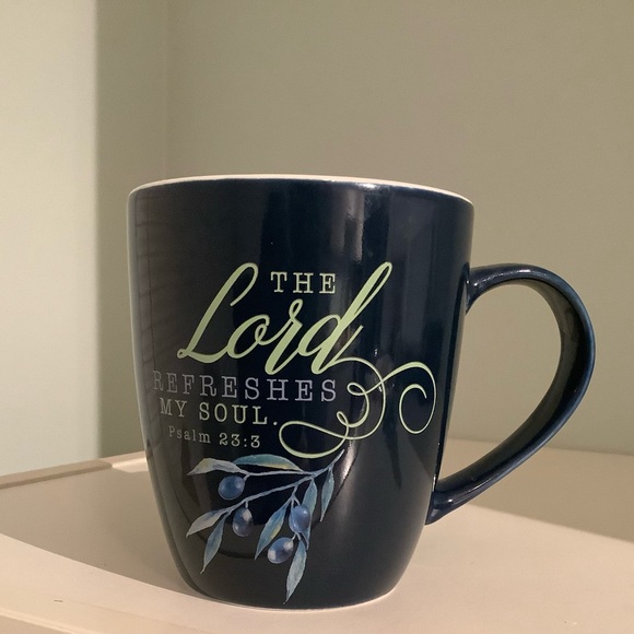 New Psalm 23:3 bible quote mug - Picture 3 of 9
